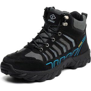 Steel Toe Work Boots for Men Black